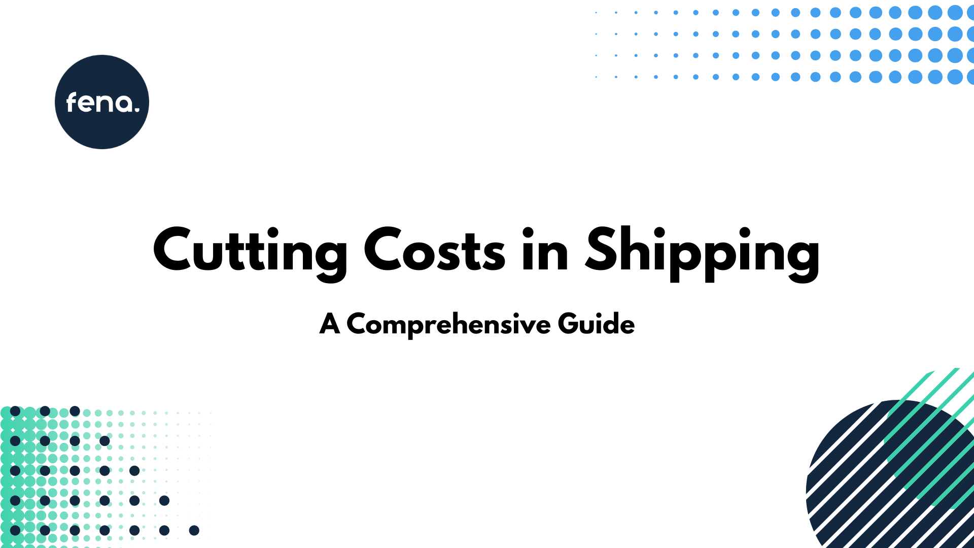 Cutting Costs in Shipping: A Comprehensive Guide